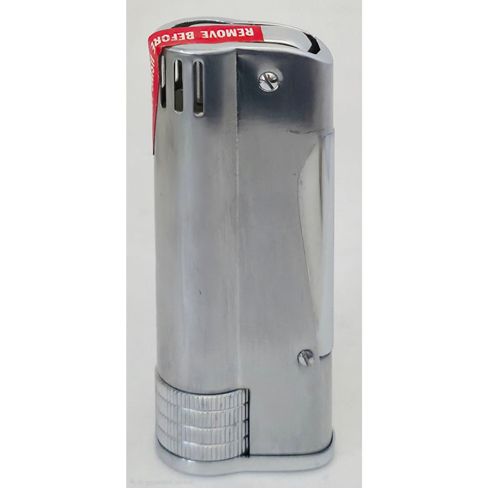 VINTAGE *NEW* 1960's Continental Silver Kwik-Fill Automatic Butane Lighter Japan