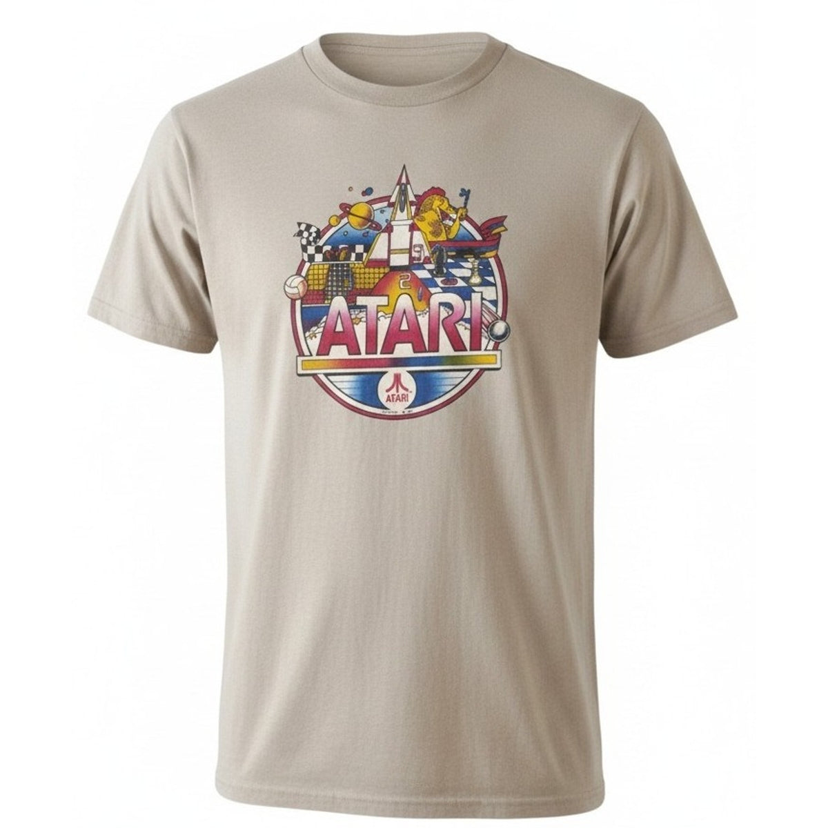 Vintage NEW Original 1980's Atari 'All-Star' Dealer Promo T-Shirt Adult L
