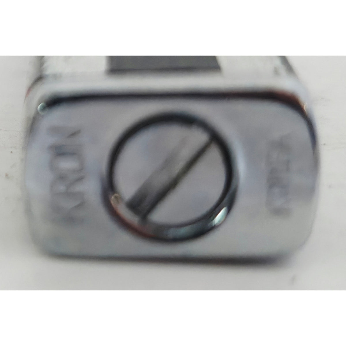 VINTAGE *NEW* 1950's Kron Imperial Black and Silver Lighter Japan