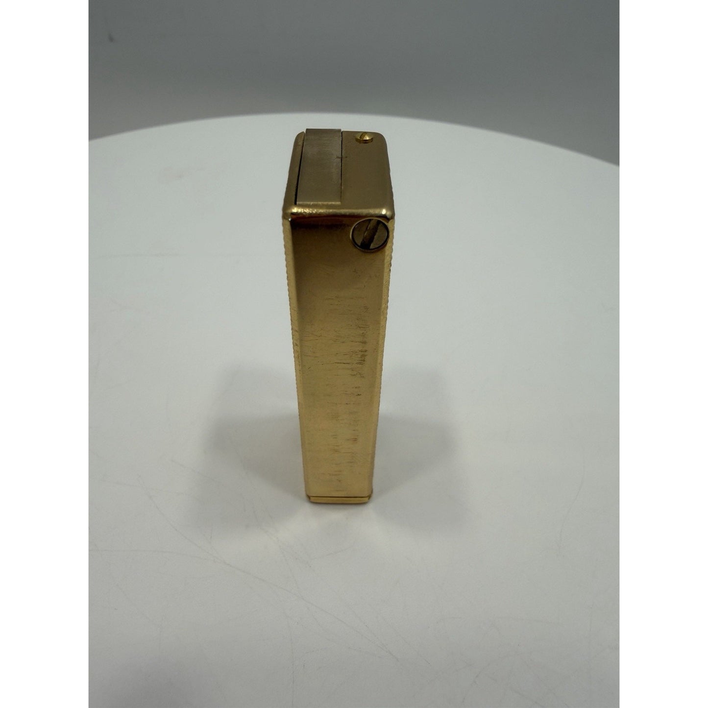 VINTAGE *NEW* 1950's Capri Gold Textured Super Lighter