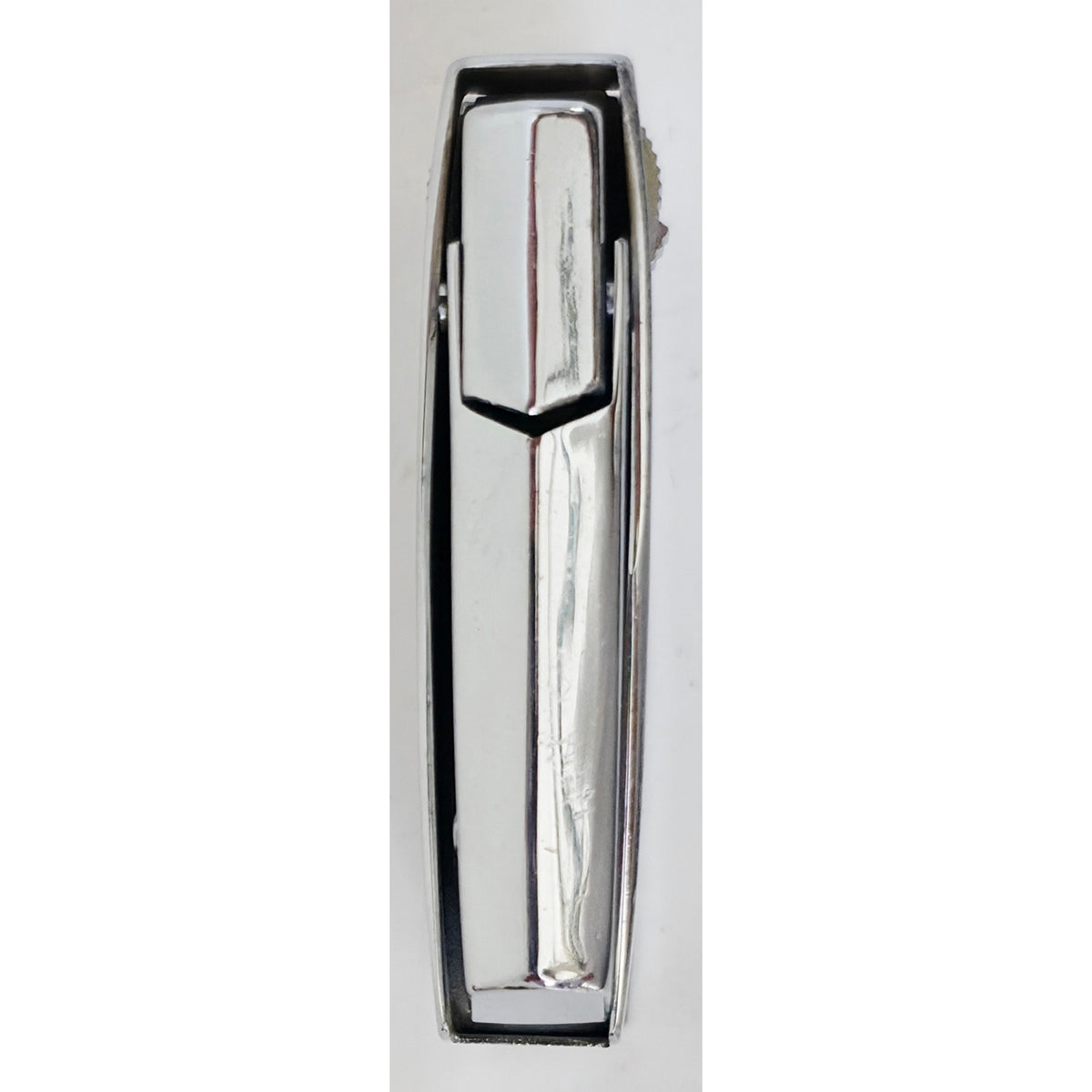 VINTAGE *NEW* 1950's ATC Colonel Silver Windproof Butane Lighter Japan