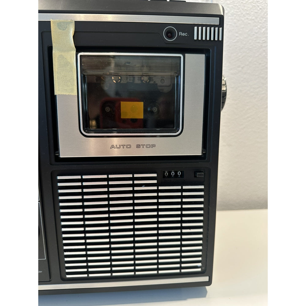 VINTAGE *NEW* 1980's Sharp 3M-79 Tri-Mate 1000B B&W AM/FM  Cassette TV