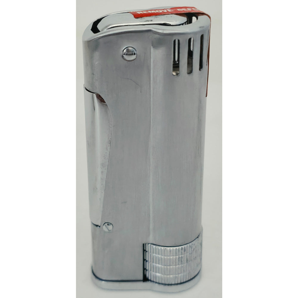 VINTAGE *NEW* 1960's Continental Silver Kwik-Fill Automatic Butane Lighter Japan