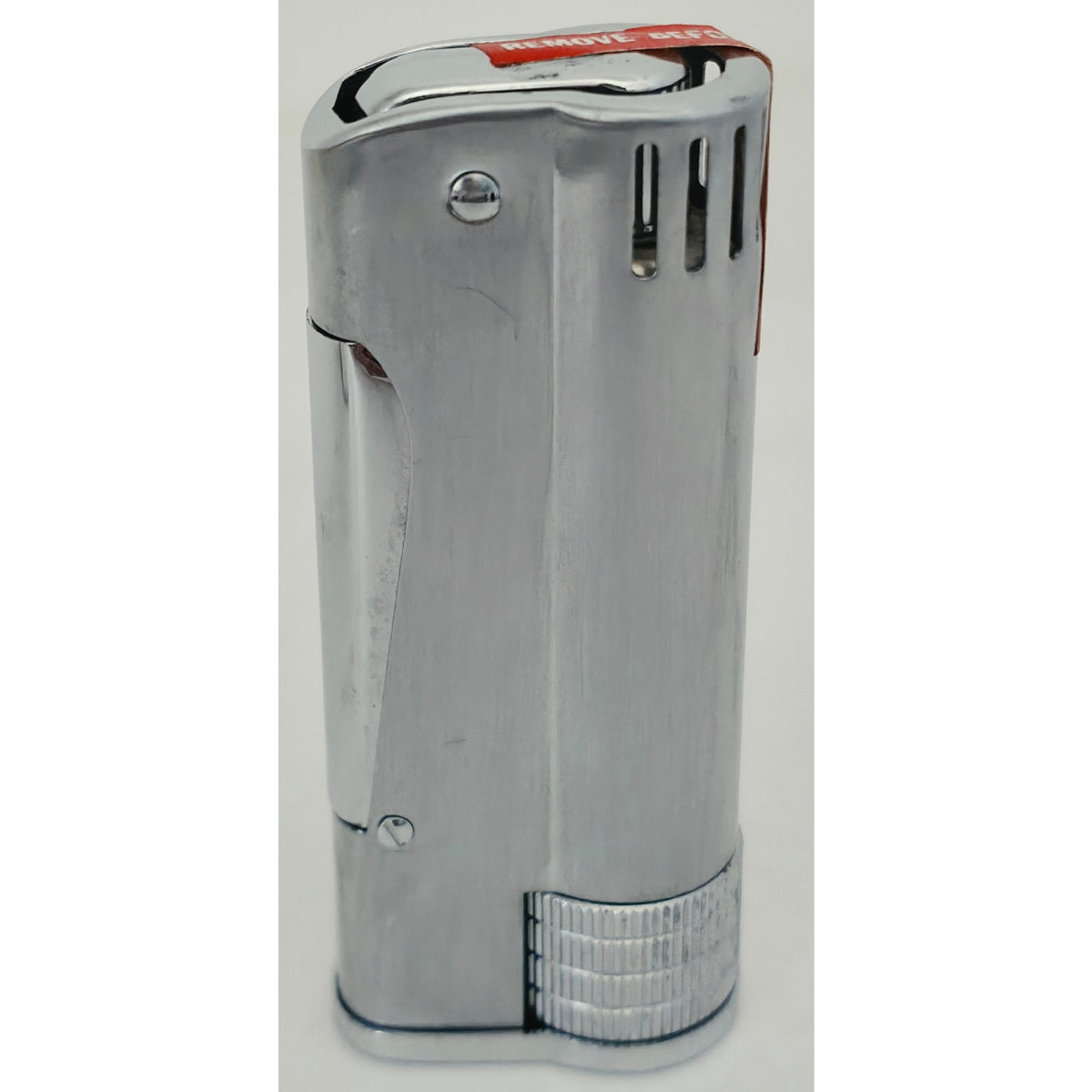 VINTAGE *NEW* 1960's Continental Silver Kwik-Fill Automatic Butane Lighter Japan