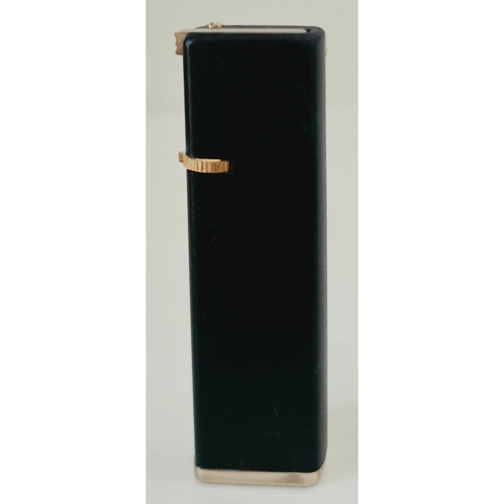 VINTAGE *NEW* 1950's Imperial Black and Gold Butane Lighter