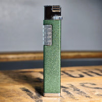 VINTAGE *NEW* 1960's Green INAC Butane Lighter Japan