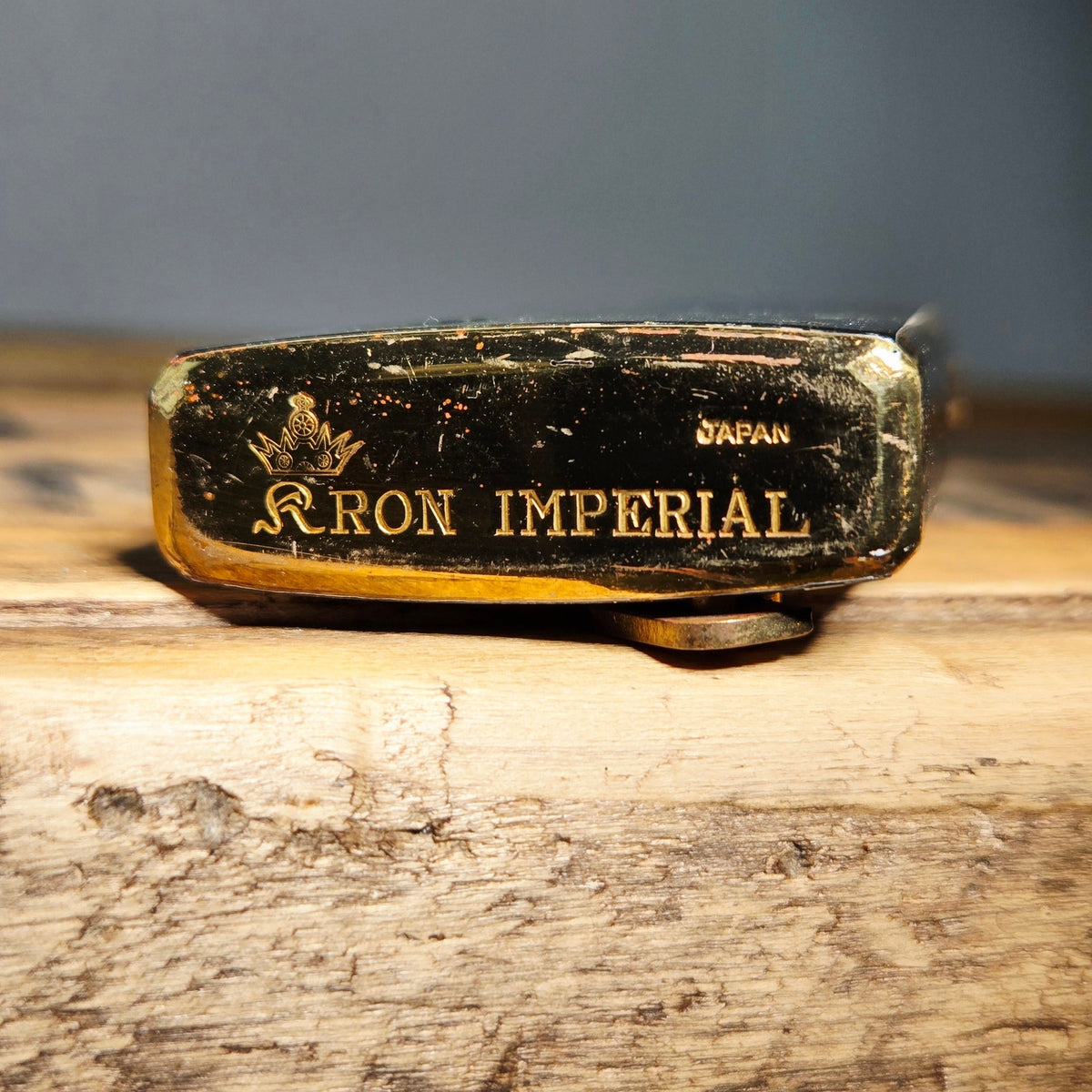 VINTAGE *NEW* 1950's Ron Imperial Green Musical Lighter Japan