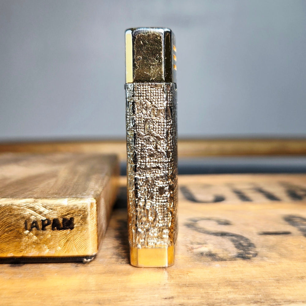 VINTAGE *NEW* 1950's Penguin Texture Butane Lighter Japan