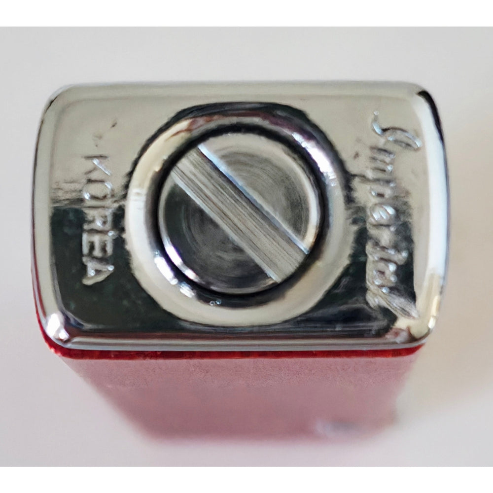 VINTAGE *NEW* 1950's Imperial Red Butane Lighter