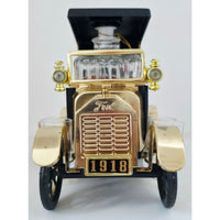 VINTAGE *PRISTINE* 1950's Decanter Music Box 1918 Ford Car w/4 Shot Glasses