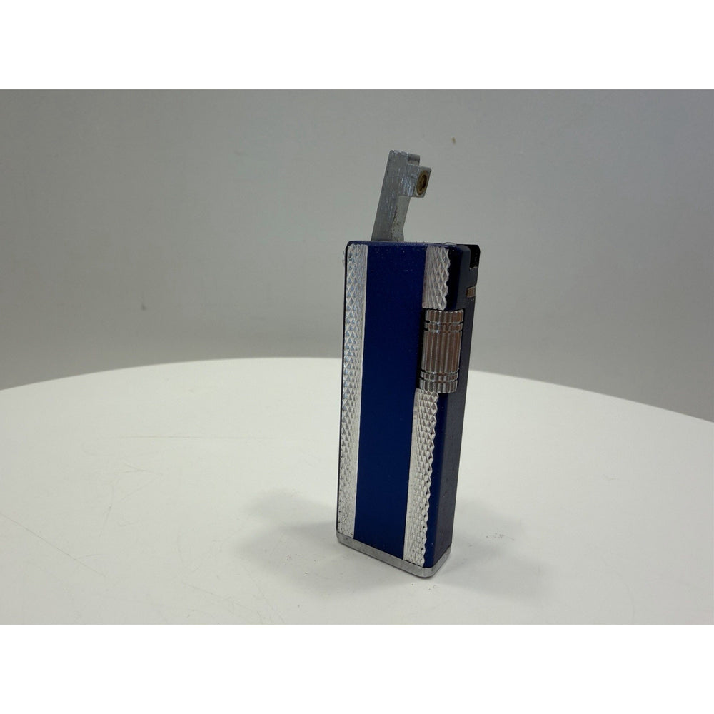VINTAGE *NEW* 1950's Imperial Blue/Silver Super Lighter