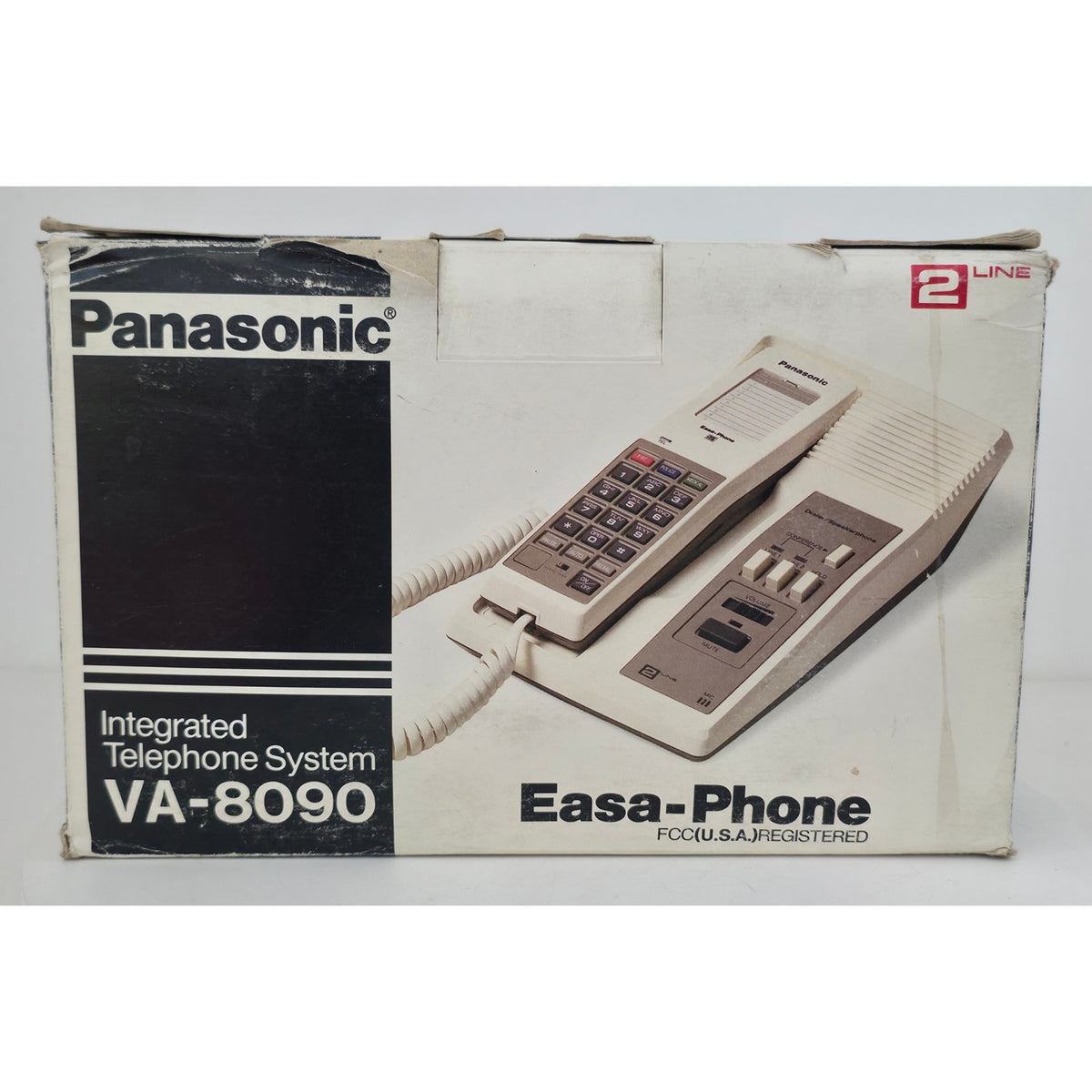 VINTAGE *NEW* 1980's Panasonic White Easa-Phone VA-8090 Telephone