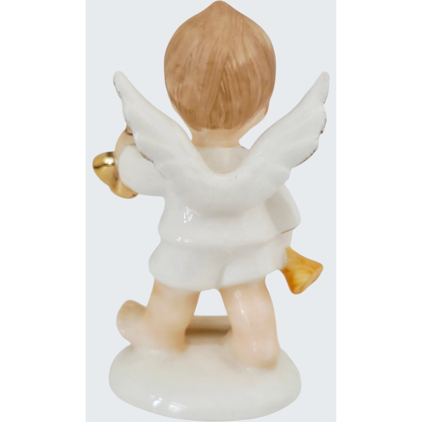 VINTAGE *NEW* 1960's January Birthday Angel Figurine Porcelain Made in Japan