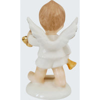 VINTAGE *NEW* 1960's January Birthday Angel Figurine Porcelain Made in Japan