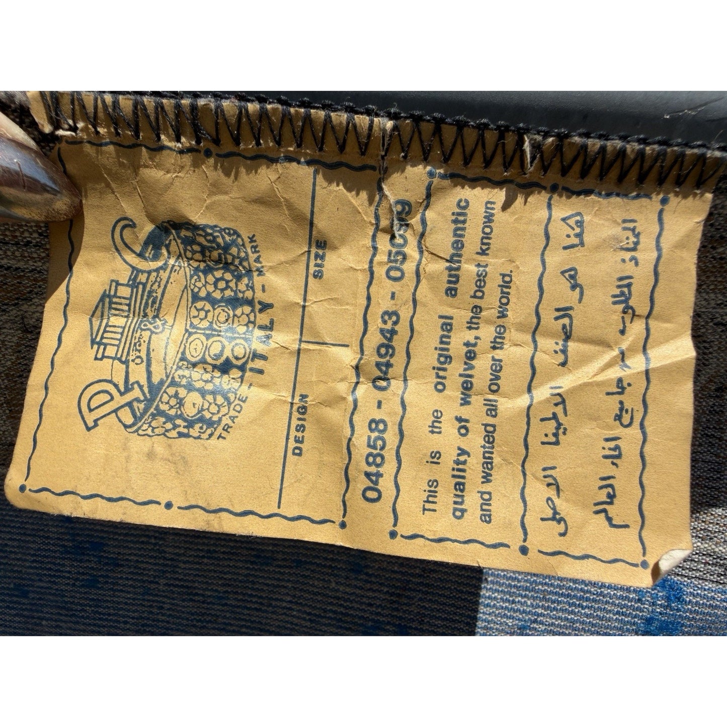 VINTAGE *PRISTINE* 1960's Sled Hunt Italian Velvet Tapestry