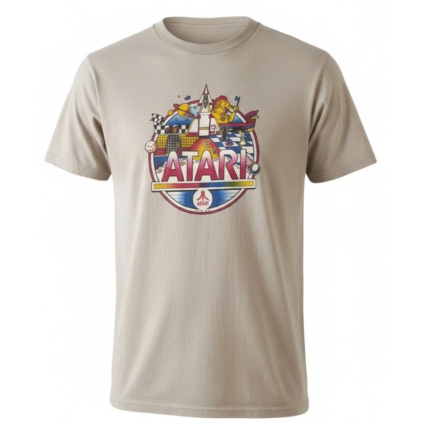 Vintage NEW Original 1980's Atari 'All-Star' Dealer Promo T-Shirt Adult S