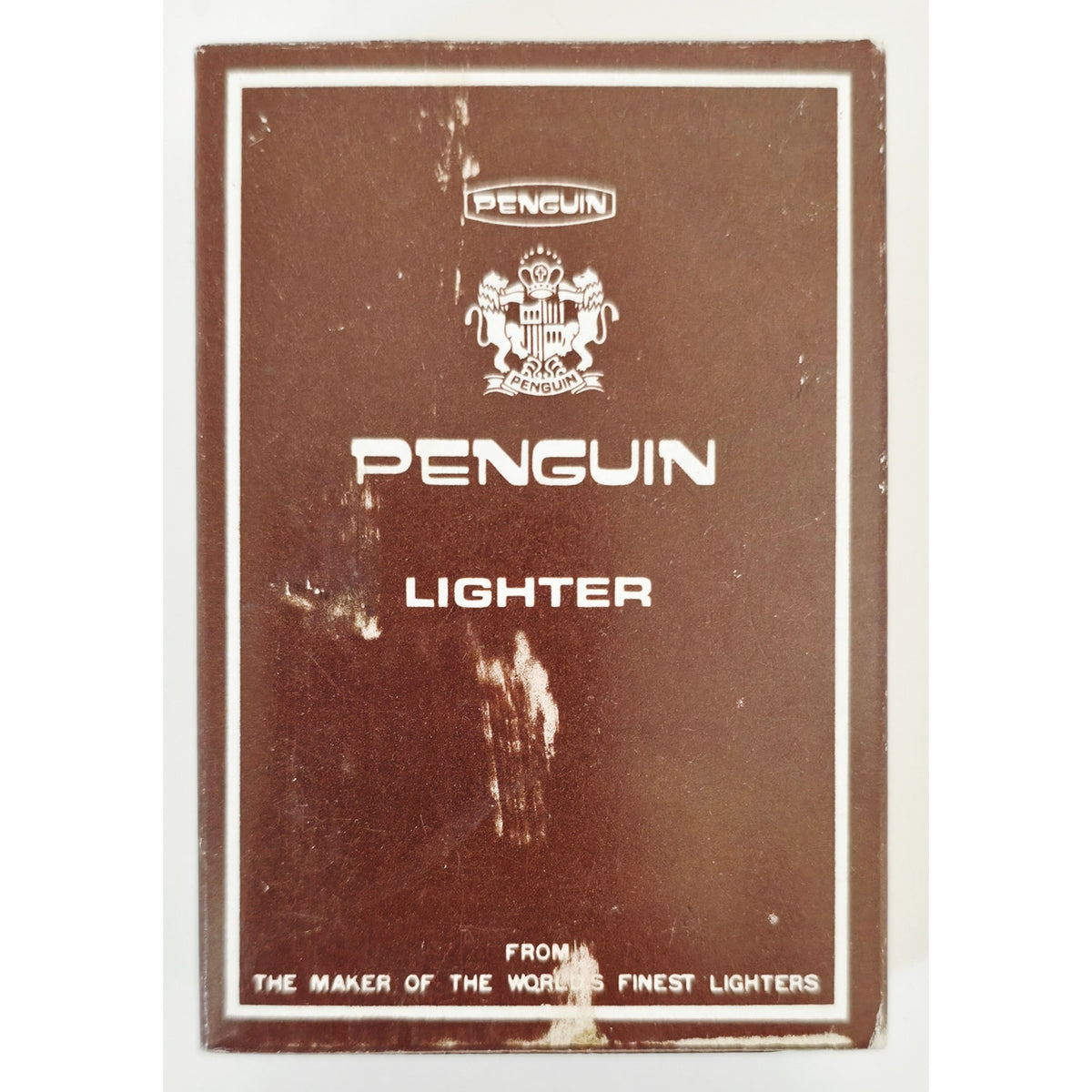 VINTAGE *NEW* 1960's Penguin Vectron Gold Electric Lighter Japan