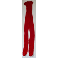 VINTAGE *NEW* 1960's Girls Opaque  Pant Hose Red Size 12-14  Set of 4 USA