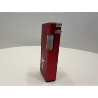 VINTAGE *NEW* 1950's Capri w/Design Red/Silver Butane Japanese Lighter