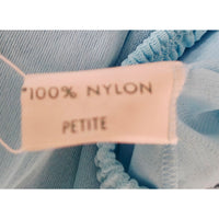 VINTAGE *NEW* 1960's Kayser Women's Blue Slip with Lace Trim 100% Nylon Size Petite