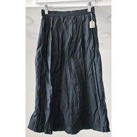 VINTAGE *NEW* 1960's Women's Black Pleated Skirt Size Small