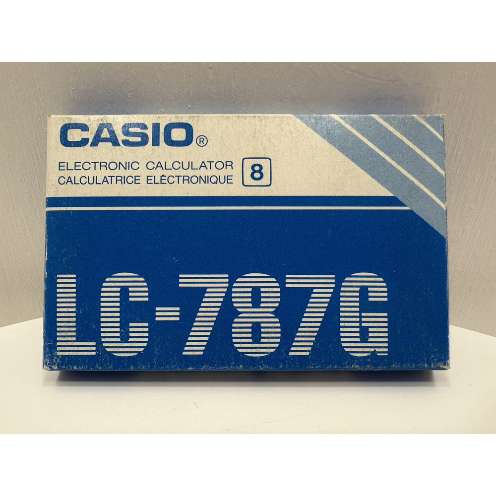 VINTAGE *NEW* 1970's Casio LC-787G Electronic Calculator Japan Sealed