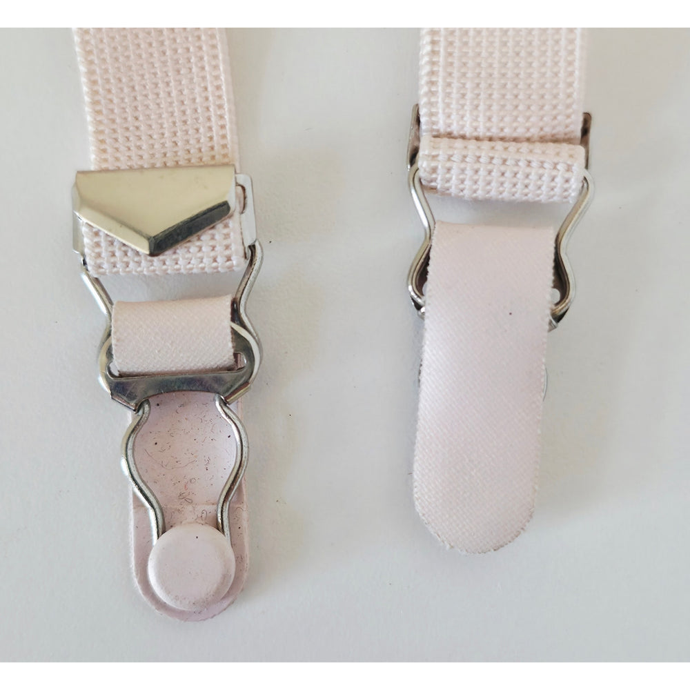 VINTAGE *NEW* 1960's Women's Light Pink Garter Belt w/Flowers Size M