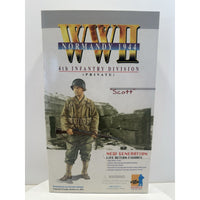 VINTAGE *NEW* Dragon WWII "Scott" 4th Infantry Normandy 1944 Action Figure