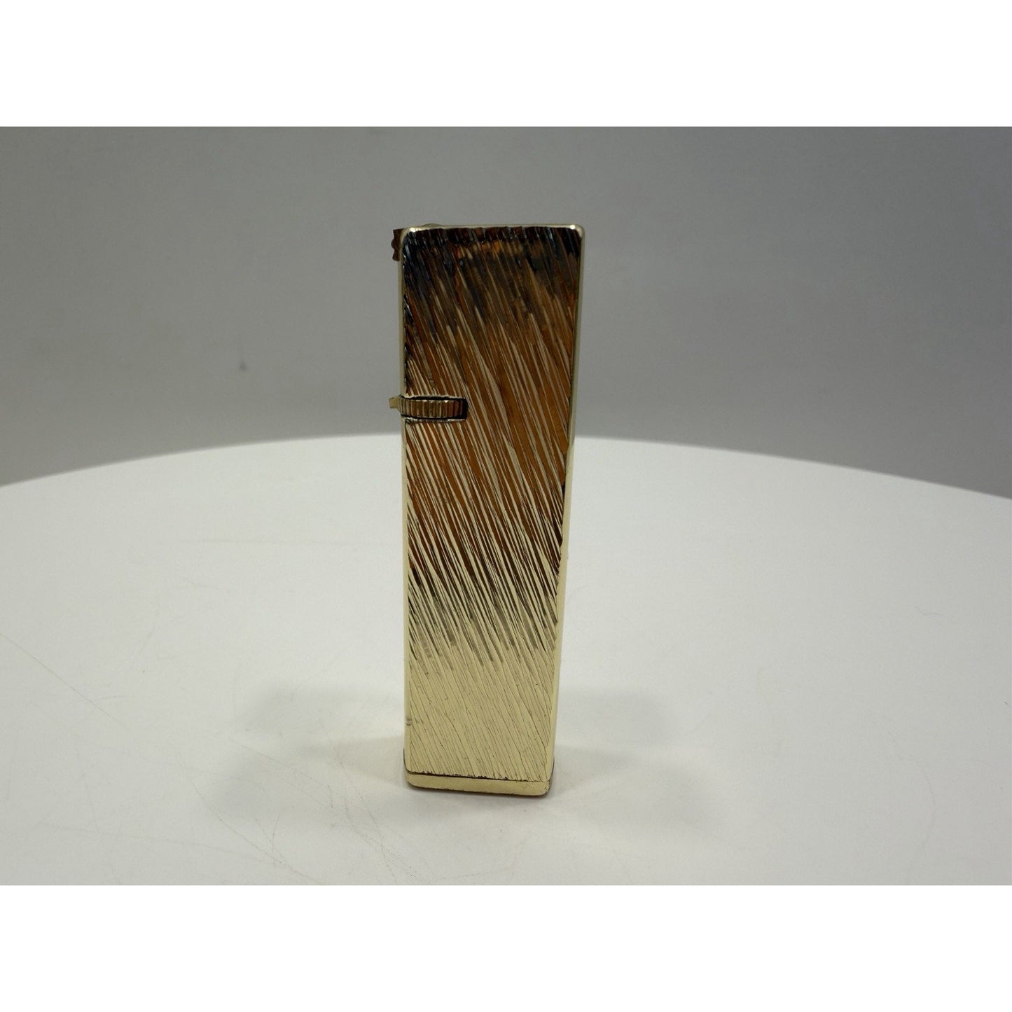 VINTAGE *NEW* 1950's Stellar Gold Textured Super Lighter