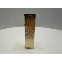 VINTAGE *NEW* 1950's Stellar Gold Textured Super Lighter
