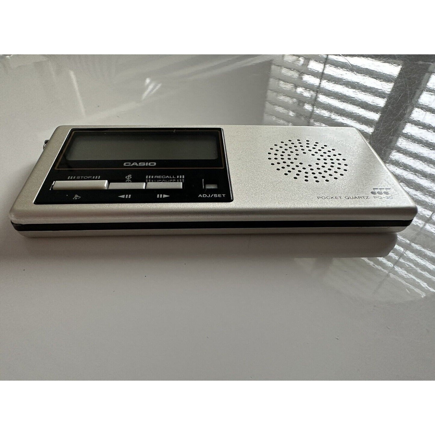 VINTAGE *NEW* 1980's Casio PQ-20 Digital Quartz Melody Travel Alarm Clock