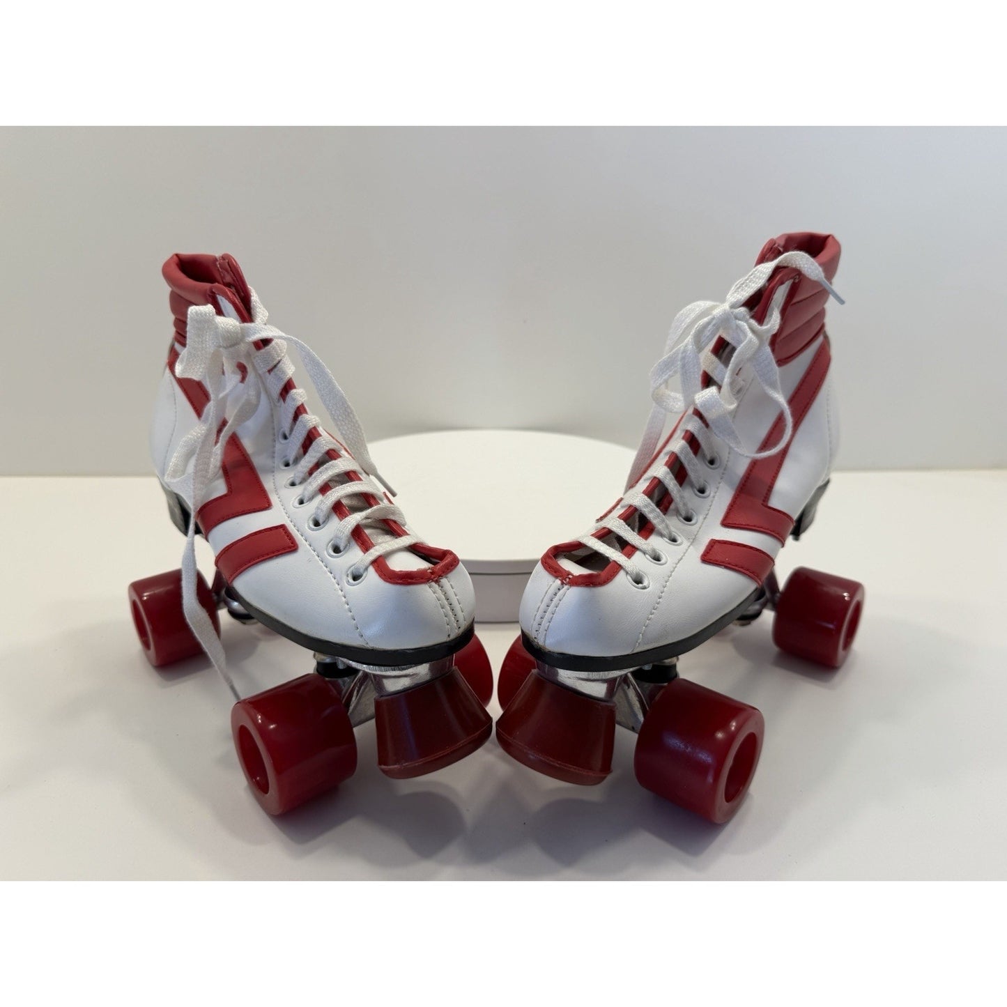 VINTAGE *NEW* 1970's Hot Shot Vinyl Demi-Boot Roller Skates-Men's 7/Women's 9