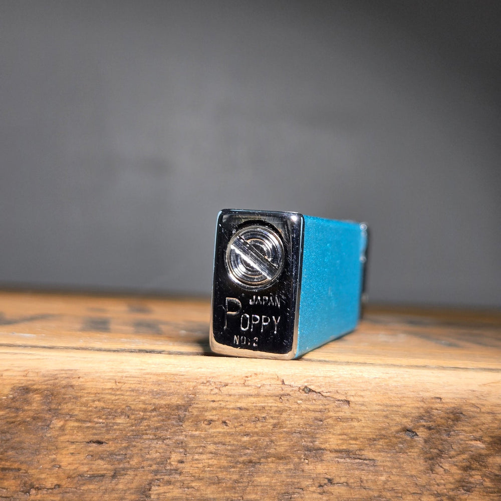VINTAGE *NEW* 1960's Poppy Aqua Lighter Japan