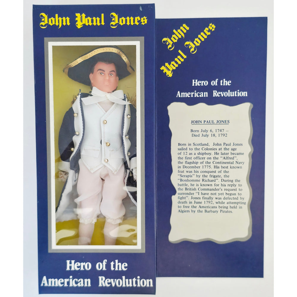 VINTAGE *NEW* 1970's John Paul Jones Hero of the American Revolution Doll Figure