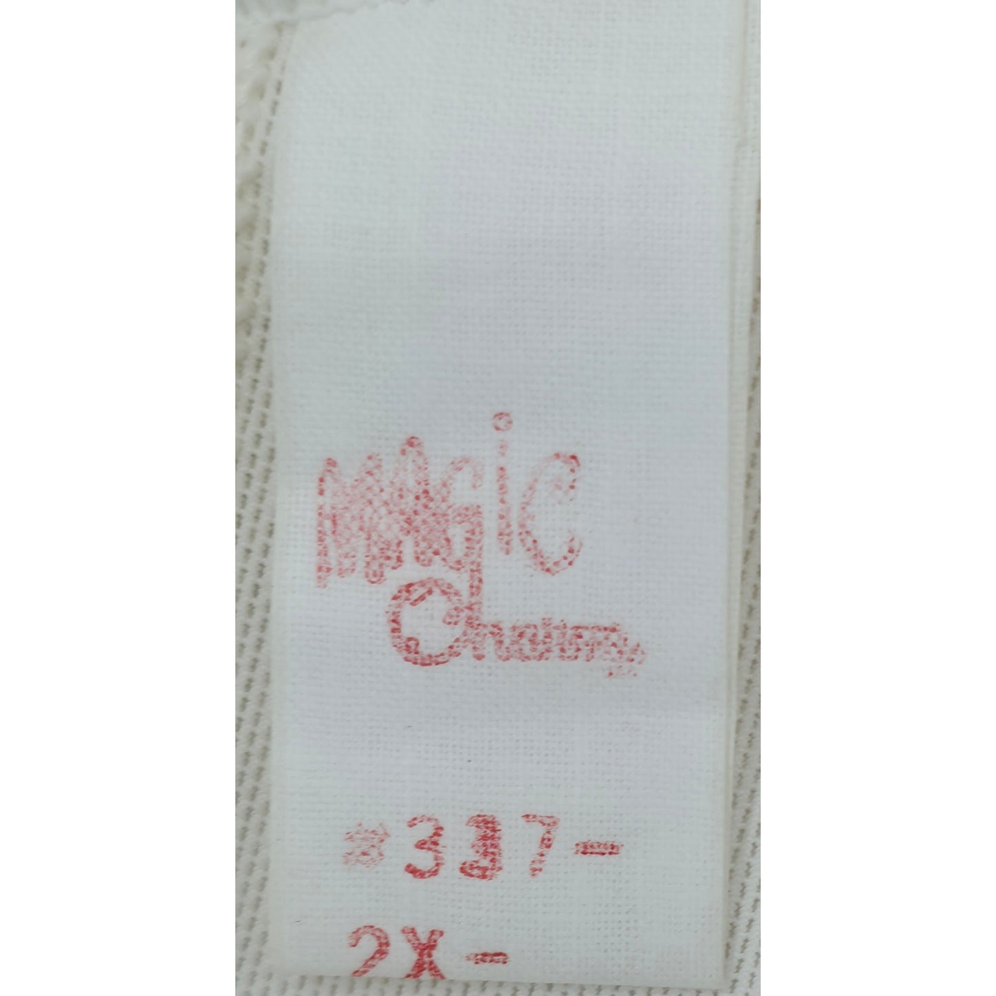 VINTAGE *PRISTINE* 1960's Women's Magic Charm Cream Shapewear Girdle/Garter 2XL
