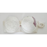 VINTAGE *NEW* 1960's Splendor Form Women's White Strapless 6-Way Bra Sz 36B 3-pk