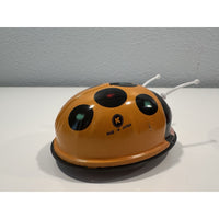 VINTAGE *NEW* 1960's K Lady Bug Wind-Up Metal Toy Set Japan