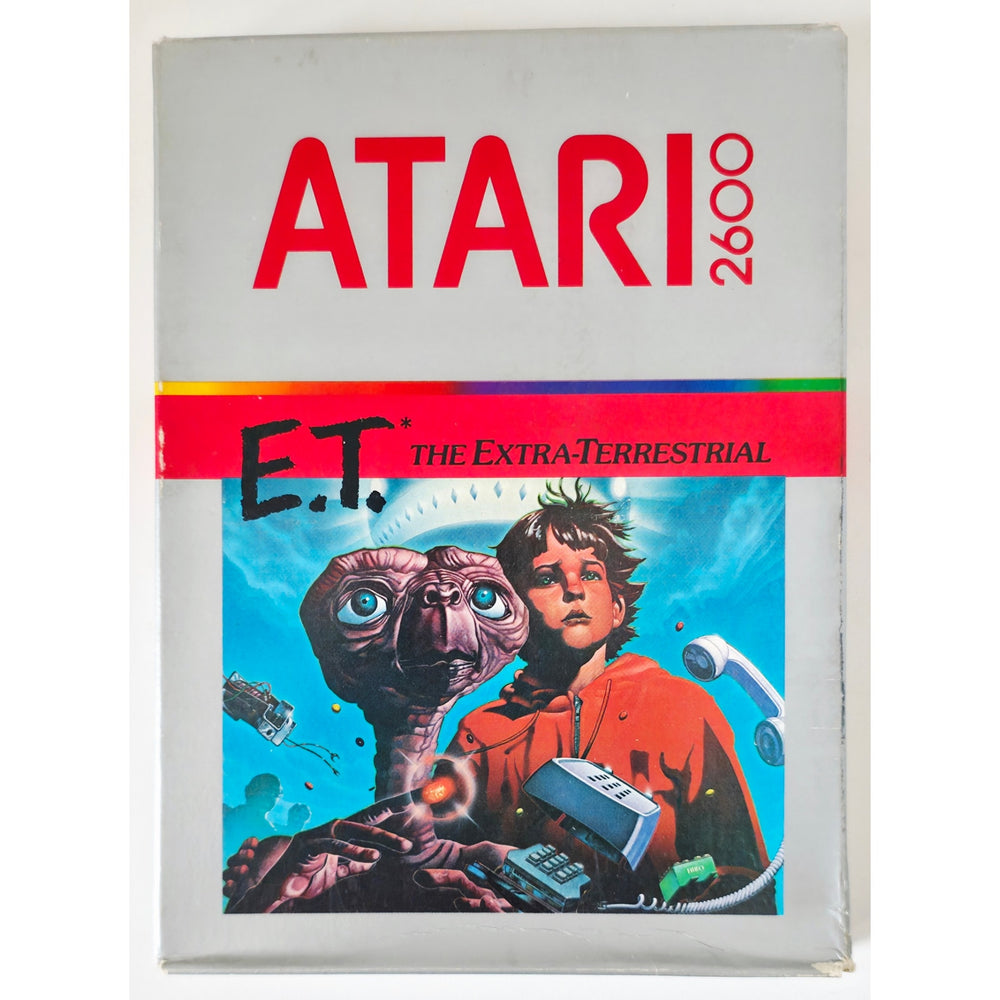 VINTAGE Atari 2600 E.T. The Extra Terrestrial Video Game Sealed *NIB* MOVIE/Prop