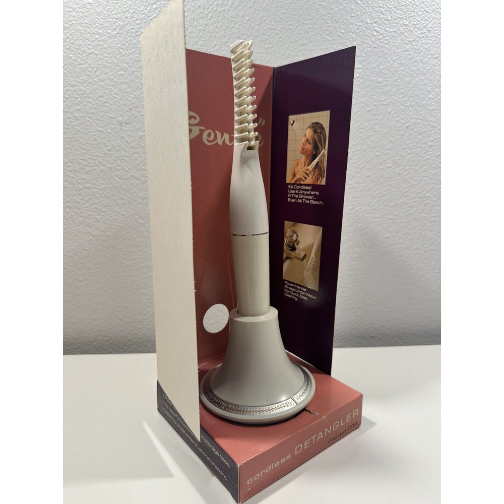 VINTAGE *NEW* GE Model #DT-1 Gentle Cordless Detangler