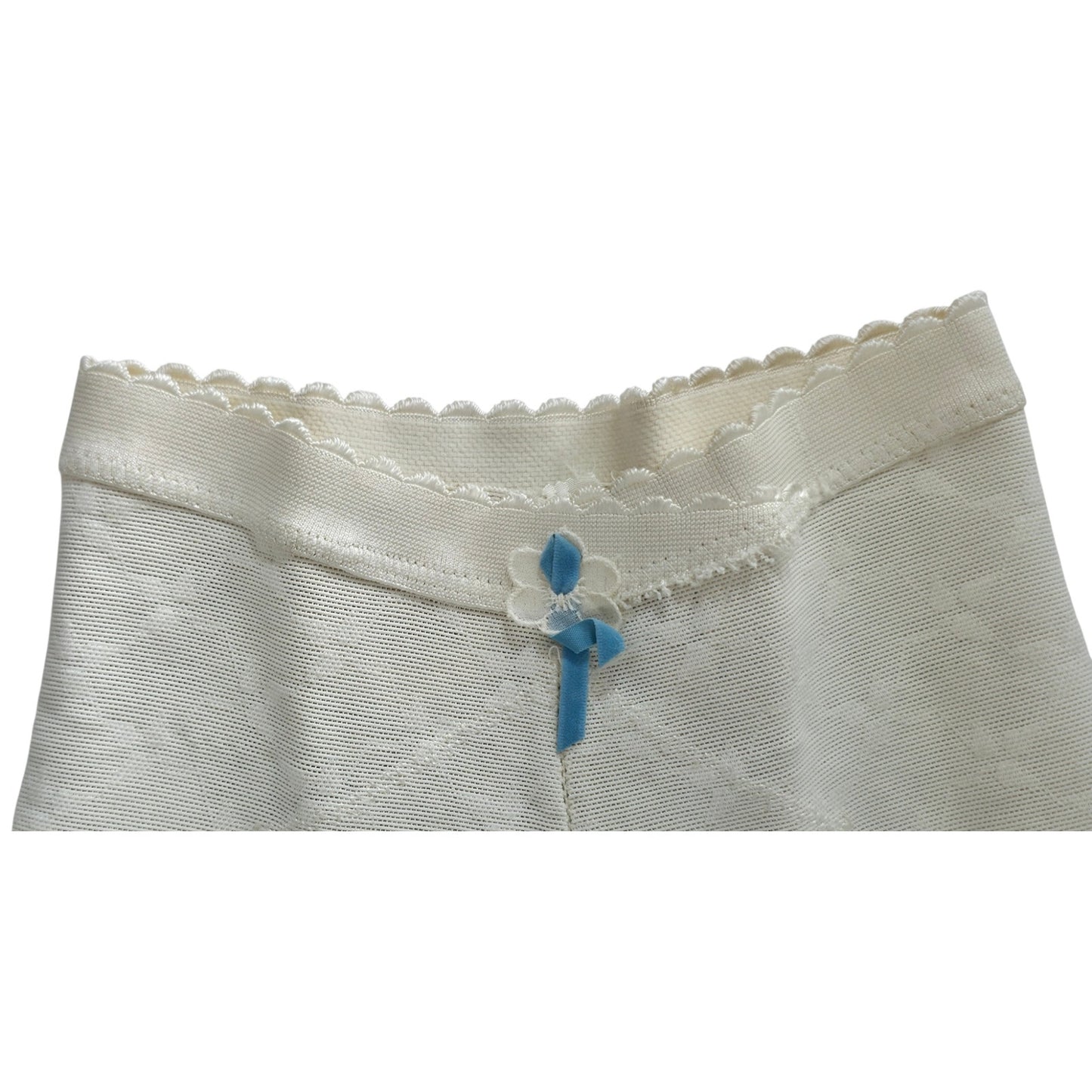 VINTAGE *NEW* 1960's Women's Cream High-Waisted Girdle with Garter Size S USA