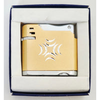 VINTAGE *NEW* 1950's Minuet Gold with Design Butane Lighter Japan