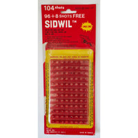 VINTAGE *NEW* 1970's Sidwil Single Shot 104 Plastic Caps for Toy Guns