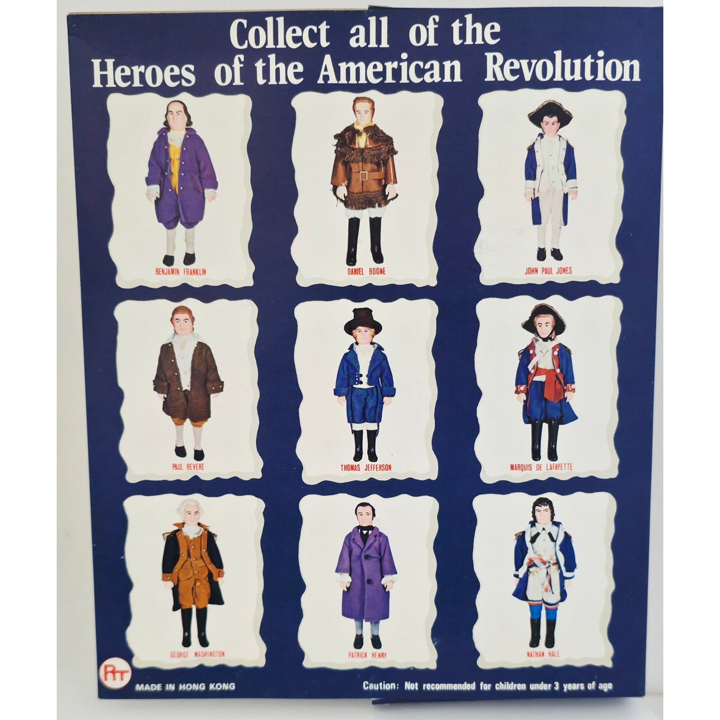VINTAGE *NEW* 1970's Paul Revere Hero of the American Revolution Doll Figure