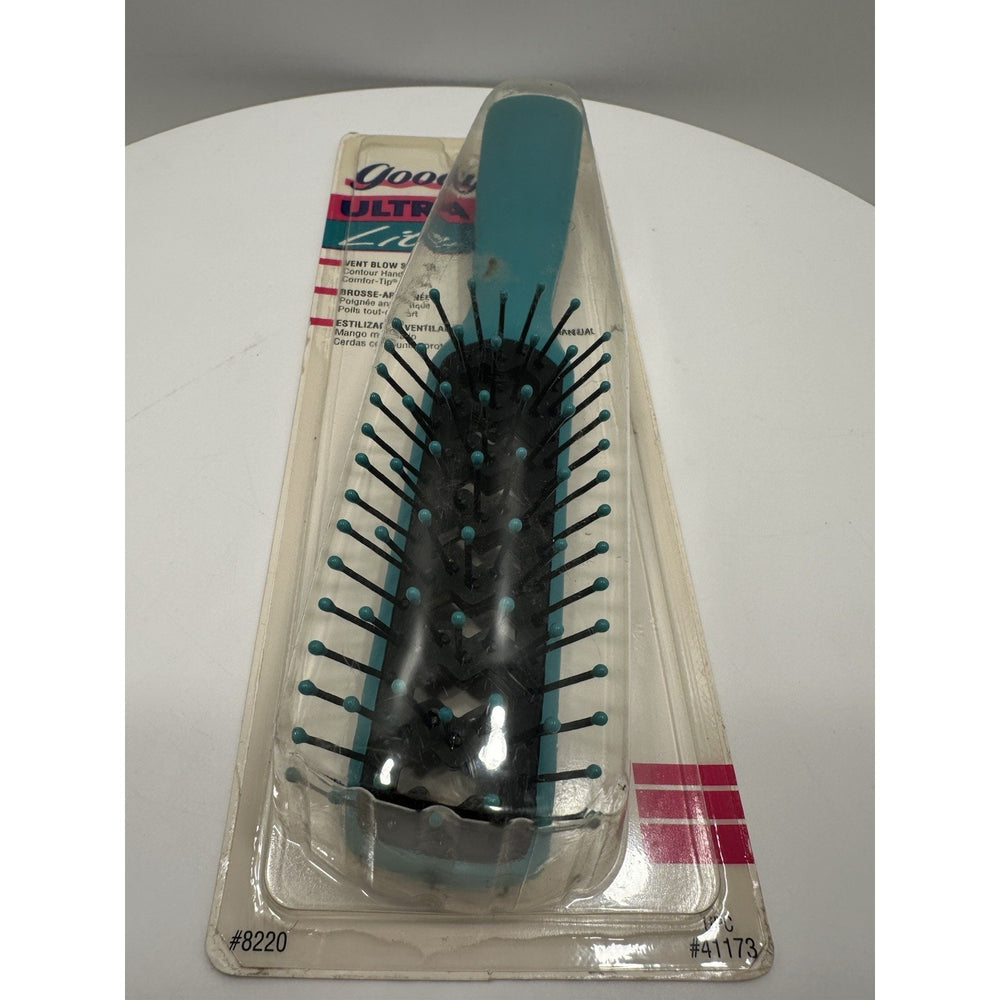 VINTAGE *NEW* 1992 Goody #8220 Ultra Lite Vent Blow Styler Brush - Aqua