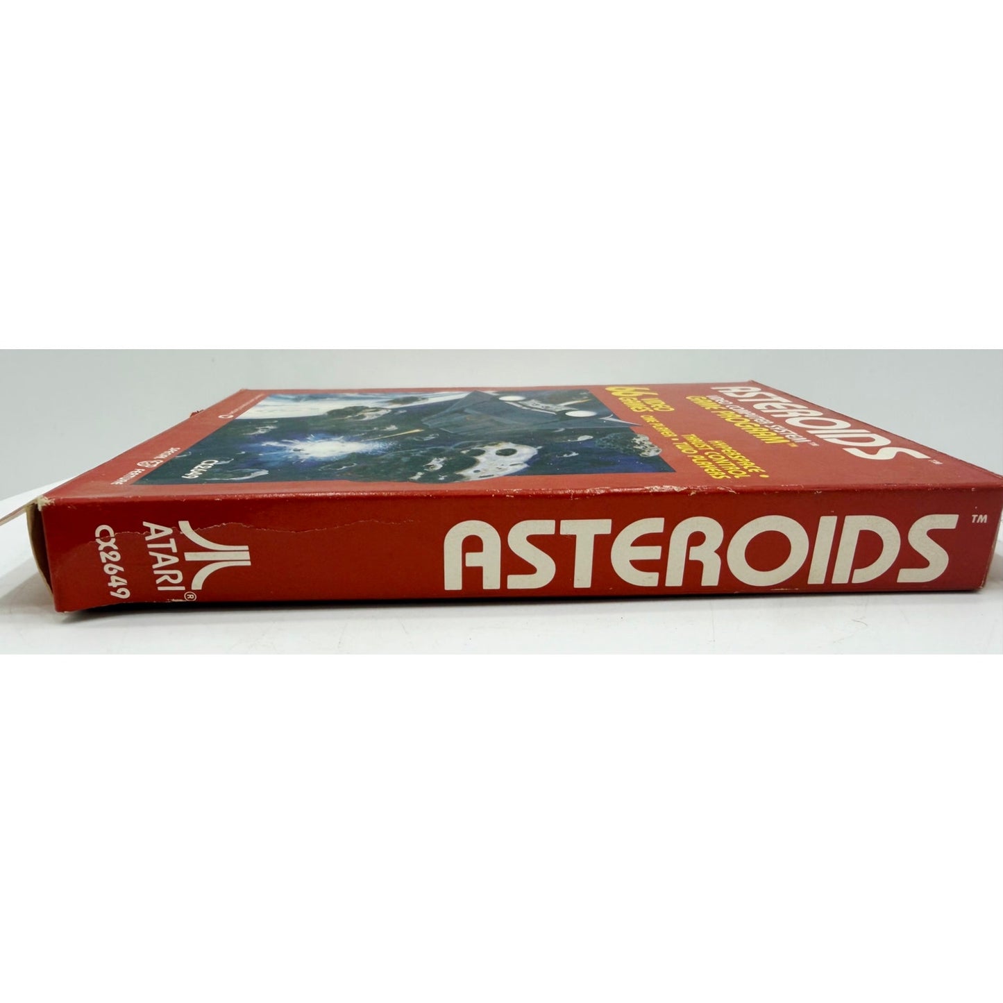 Atari 1981 Asteroids Video Game NOS Open Box with Wear Unsold Dealer Stock