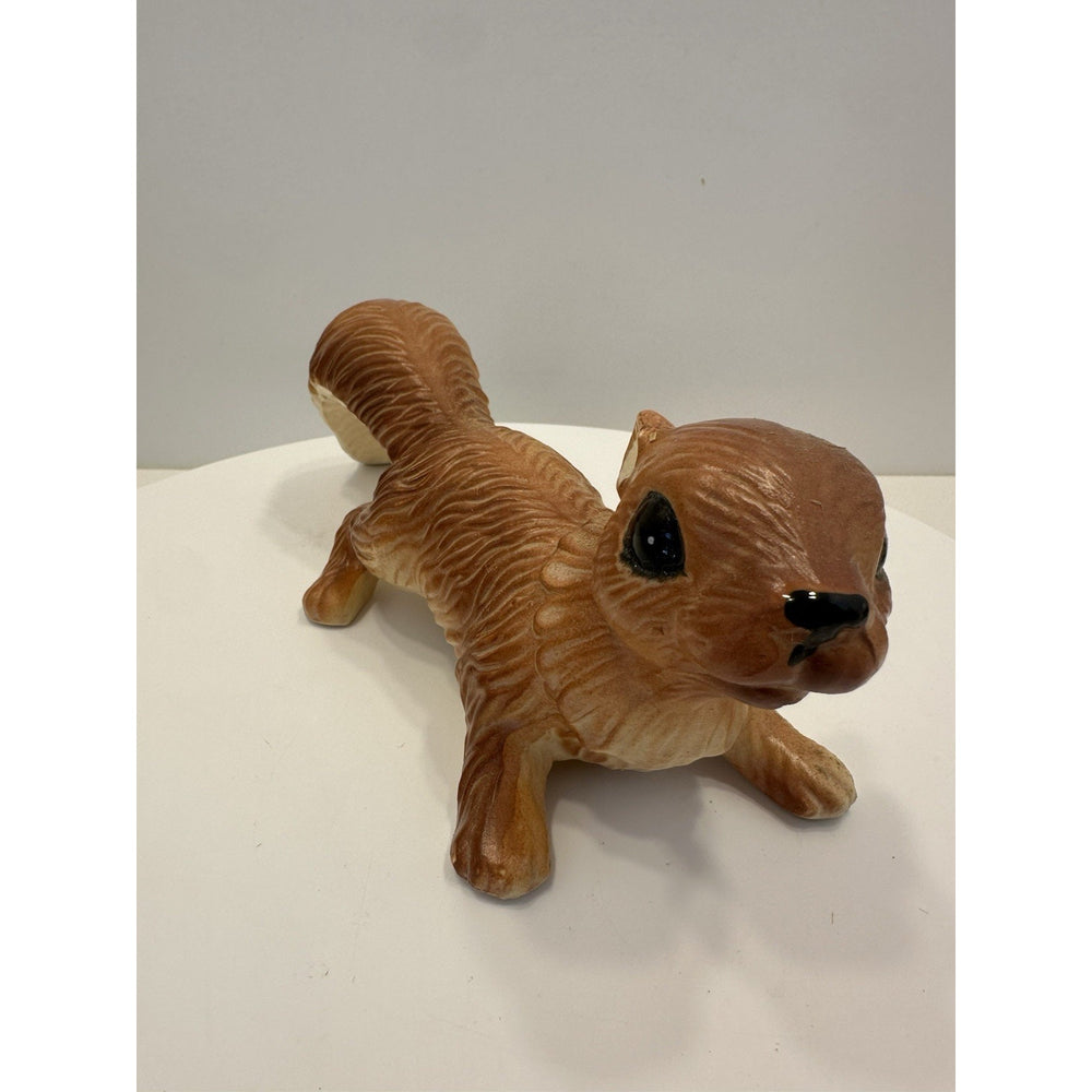 VINTAGE *NEW* 1950's Curious Squirrel Figurine Made in Japan