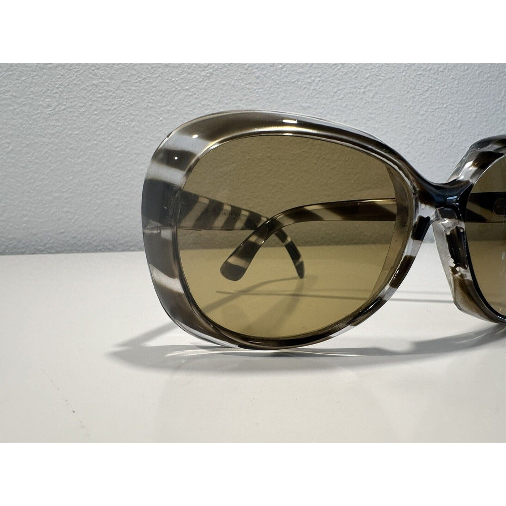 VINTAGE *NEW* Striped Tortoise Chic Sunglasses Movie Prop