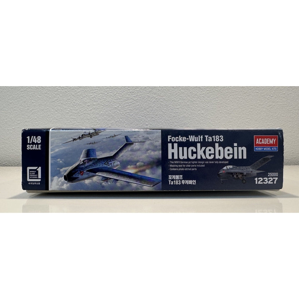 VINTAGE *NEW* Academy 1:48 Focke-Wulf Ta183 Huckebein Aircraft Model Kit 12327