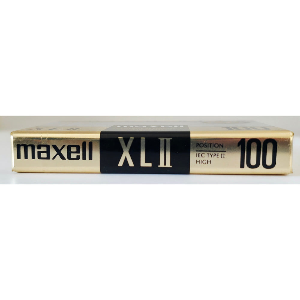 VINTAGE *NEW* 1980's Maxell XL II 100 Blank Audio Cassette Tape Sealed