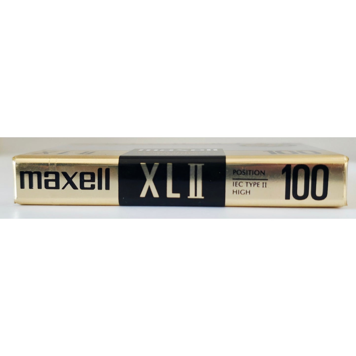 VINTAGE *NEW* 1980's Maxell XL II 100 Blank Audio Cassette Tape Sealed